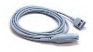 Mindray USA Mobility ECG Cable 4mm dia. X 10 Foot, Gray, TPU Jacket, Adult, 3/5-Leads, Twin Pin Proximal Connector, Round, 6-Pin Connector, Keyed Distal Connector For Passport 2, Spectrum, Spectrum OR Patient Monitor