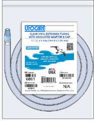 Urocare Products Extension Tube Urocare® 60 Inch, Clear, Vinyl, Adaptor & Cap, NonSterile