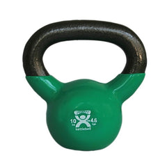Fabrication Enterprises Kettlebells CanDo® Vinyl Coated 4 X 7 X 7 Inch Green