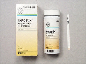 Bayer Reagent Strip Ketostix® Ketone 50 per Bottle
