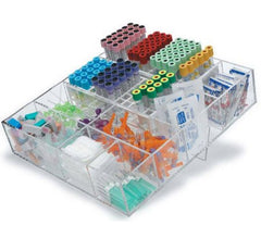 Market Lab Inc Draw Station Organizer MarketLab Clear Acrylic 3 X 13 X 15 Inch - M-921537-4329 - Each