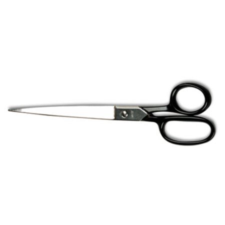 Clauss® Hot Forged Carbon Steel Shears, 9" Long, 4.5" Cut Length, Black Straight Handle