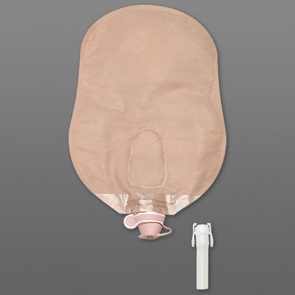 Hollister Urostomy Pouch New Image™ Two-Piece System 9 Inch Length 1-3/4 Inch Stoma Drainable Pre-Cut