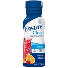Abbott Nutrition Oral Supplement Ensure® Clear Nutrition Drink Mixed Fruit Flavor Ready to Use 10 oz. Bottle