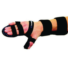 Patterson Medical Supply Hand Contracture Orthosis SaeboStretch® Elastic Right Hand Black Medium
