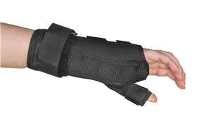 Alimed Thumb Splint Freedom® Medium Left or Right Hand Black