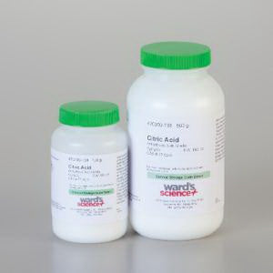 Ward's Science Biochemical Citric Acid Anhydrous Laboratory Grade 100% 100 Gram