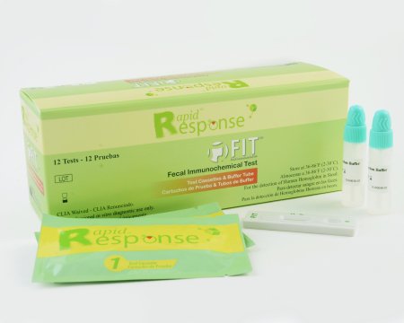 BTNX Rapid Test Kit Rapid Response™ Colorectal Cancer Screening Fecal Occult Blood Test (iFOB or FIT) Stool Sample 36 Tests
