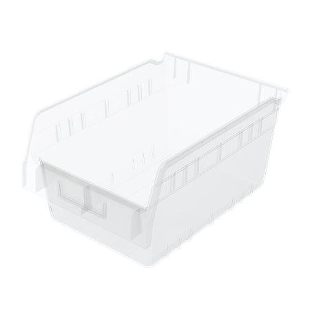 Akro-Mils Storage Bin ShelfMax® Clear Industrial Grade Polymers 6 X 8-3/8 X 17-7/8 Inch - M-923658-4744 - CT/8