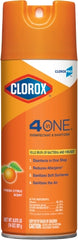 The Clorox Company CloroxPro™ 4 in One Surface Disinfectant Cleaner Alcohol Based Liquid 14 oz. Can Citrus Scent NonSterile - M-924558-2904 - BT/1