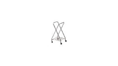 Lakeside Manufacturing Hamper Stand Lakeside® Rolling Folding Adjustable Open Top Without Lid - M-925012-1194 - Each