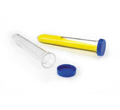 Market Lab Inc Urinalysis Tube Conical Bottom Plain 15 mL Without Color Coding Snap Cap Polystyrene Tube