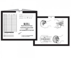Precision Dynamics MRI Insert Jacket FilePro® White / Black 14-1/4 X 17-1/2 Inch