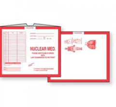 Precision Dynamics Nuclear Med. Insert Jacket FilePro® Red 10-1/2 X 12-1/2 Inch