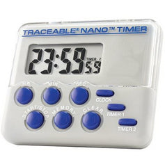 Cole-Parmer Inst. Electronic Alarm Timer Large Digit Traceable® 24 Hours Digital Display