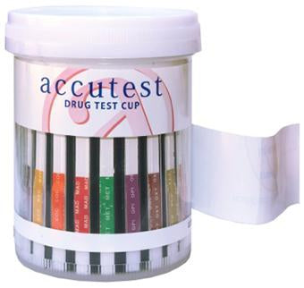 Jant Pharmacal Corporation Drugs of Abuse Test Accutest® 12-Drug Panel AMP, BAR, BZO, COC, mAMP/MET, MDMA, MTD, OPI, OXY, PCP, TCA, THC Urine Sample 25 Tests