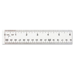 Westcott® See Through Acrylic Ruler, 12", Clear