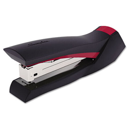 Swingline® SmoothGrip Stapler, 20-Sheet Capacity, Black/Red