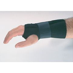 Alimed Wrist Splint Freedom® CTS Grip-Fit™ AliDry™ / Elastic / Plastic Right Hand Black Large