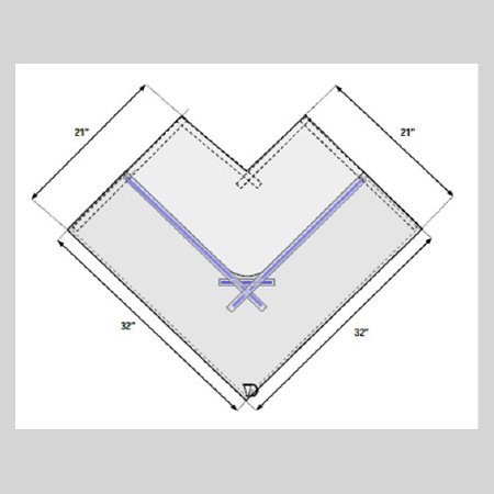 Welmed Surgical Drape Attachable Fluid Collection Pouch 32 W X 44 L Inch Sterile