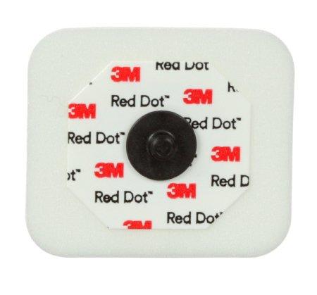 3M ECG Snap Electrode 3M™ Red Dot™ Monitoring Radiolucent 3 per Pack