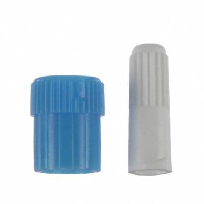 B. Braun Luer Lock Caps Blue Male / White Female - M-928126-2919 - Case of 100