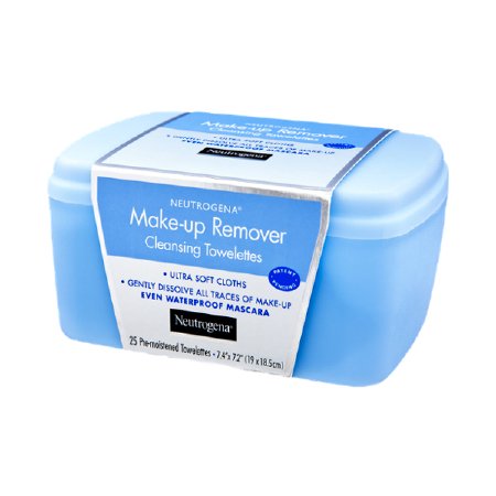 Johnson & Johnson Consumer Makeup Remover Neutrogena® Wipe 25 per Pack Tub Scented