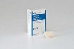 Cardinal Silicone Foam Dressing Kendall™ Border Foam Gentle Adhesion 1-3/4 X 3-1/4 Inch Rectangle Silicone Adhesive with Border Sterile