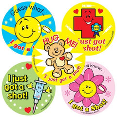 SmileMakers SmileMakers® 100 per Unit Allergy Shot Sticker 2.5 Inch