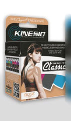 Patterson Medical Supply Kinesiology Tape Kinesio® Tex Classic Water Resistant Cotton 2 Inch X 103-3/10 Foot Beige NonSterile