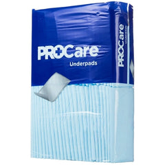 First Quality Underpad ProCare™ 21 X 36 Inch Disposable Fluff Light Absorbency - M-930058-2731 - Bag of 30