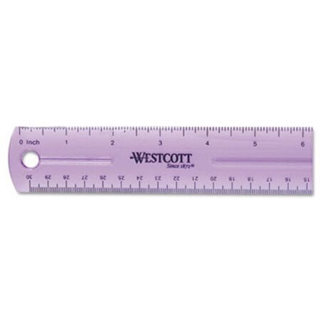 Westcott® 12" Jewel Colored Ruler