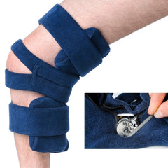 Patterson Medical Supply Knee Goniometer Comfy™ Splints™ Headliner (Soft Velour, Soft Foam, Soft Padding); Hook and Lock Closure 7 X 14 Inch Flexion/Extension in 5° Increments