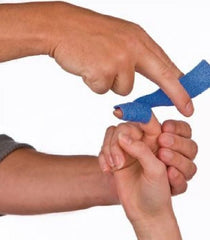 Patterson Medical Supply Cast Tape Orficast™ 1-1/2 Inch X 9-4/5 Foot Thermoplastic Blue