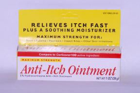 Perrigo Company Itch Relief 1% Strength Ointment 1 oz. Tube
