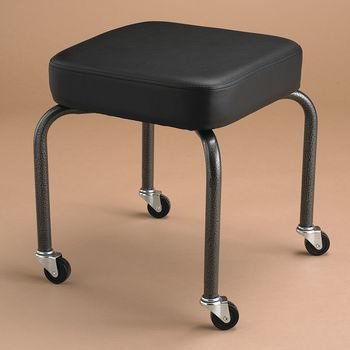 Patterson Medical Supply Square Therapy Stool Black