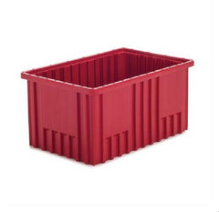 Market Lab Inc Divider Box 8 X 16.5 X 10.87 Inch, 75 lbs., Clear, Polypropylene - M-931007-3881 - Pack of 5