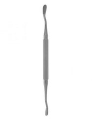V. Mueller Bone File V. Mueller® Double Ended Cross-serrated 5 mm Rounded / 7 mm Rounded Ends - M-931556-3963 - Each