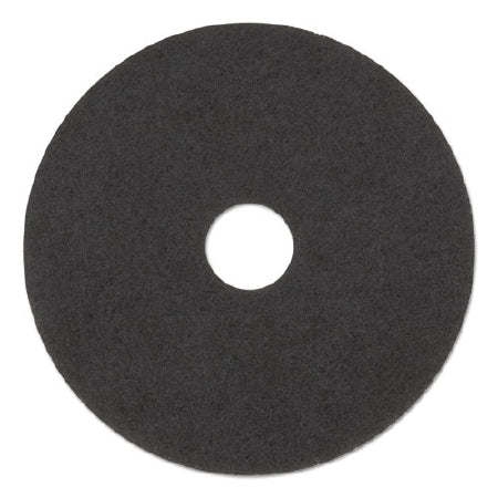 Lagasse Hard Floor Stripping Pad Boardwalk® 20 Inch Black Nonwoven Nylon / Polyester Fiber - M-934003-1722 - Case of 5