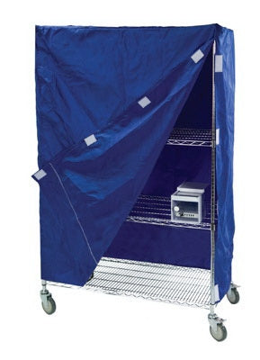 Lakeside Manufacturing Cart Cover Blue Nylon 24 X 48 X 63 Inch