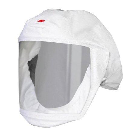 3M 3M™ Versaflo™ Air Purifying Respirator Headcover Integrated Head Suspension Pull On Closure Small / Medium White