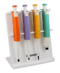 Globe Scientific Pipette Stand Acrylic, 6-Place For Diamond™ Advance Pipettors
