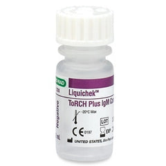 Bio-Rad Laboratories Unassayed Control Liquichek™ ToRCH Plus IgM Negative Level 3 X 2 mL