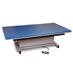 Clinton Industries Mat Platform Table Hi-Lo Dependable Scissor Lift Mechanism/Electric Power Height Adjustment/Foot Control 600 lbs. Weight Capacity