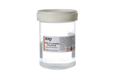 Ek Industries Inc Prefilled Formalin Container Polypropylene 60 mL Fill in 120 mL (4 oz.) Screw Cap Warning Label / Patient Information NonSterile