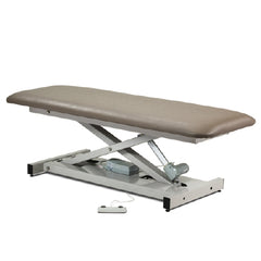Clinton Industries Power Exam Table Open Base Power Foot Operated Height Adjustment 450 lbs. Weight Capacity