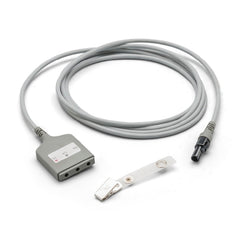 Welch Allyn ECG Cable 8 Foot, 3-Leads Din Style, AAMI For Micropaq/Propaq®LT Monitor