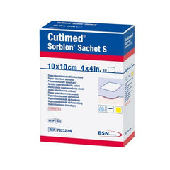 BSN Medical Wound Dressing Cutimed® Sorbion® Sachet S Cellulose / Gel Forming Polymer 4 X 4 Inch