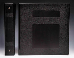 First Healthcare Products Binder Titan 3 Ring Charcoal Gray 400 Sheets Side Opening