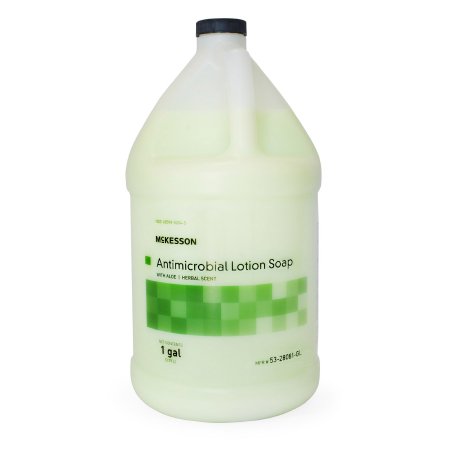 Antimicrobial Soap McKesson Lotion 1 gal. Jug Herbal Scent